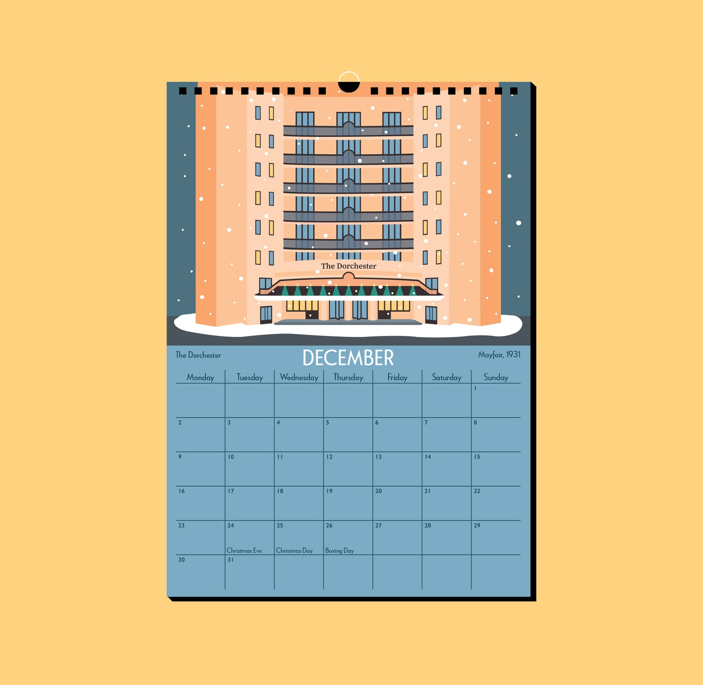 2024 Art Deco Calendar