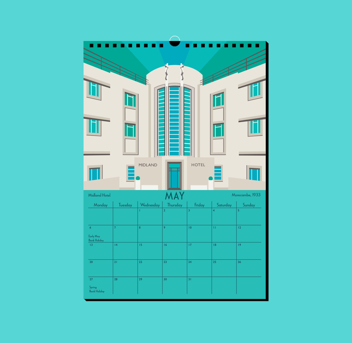 2024 Art Deco Calendar