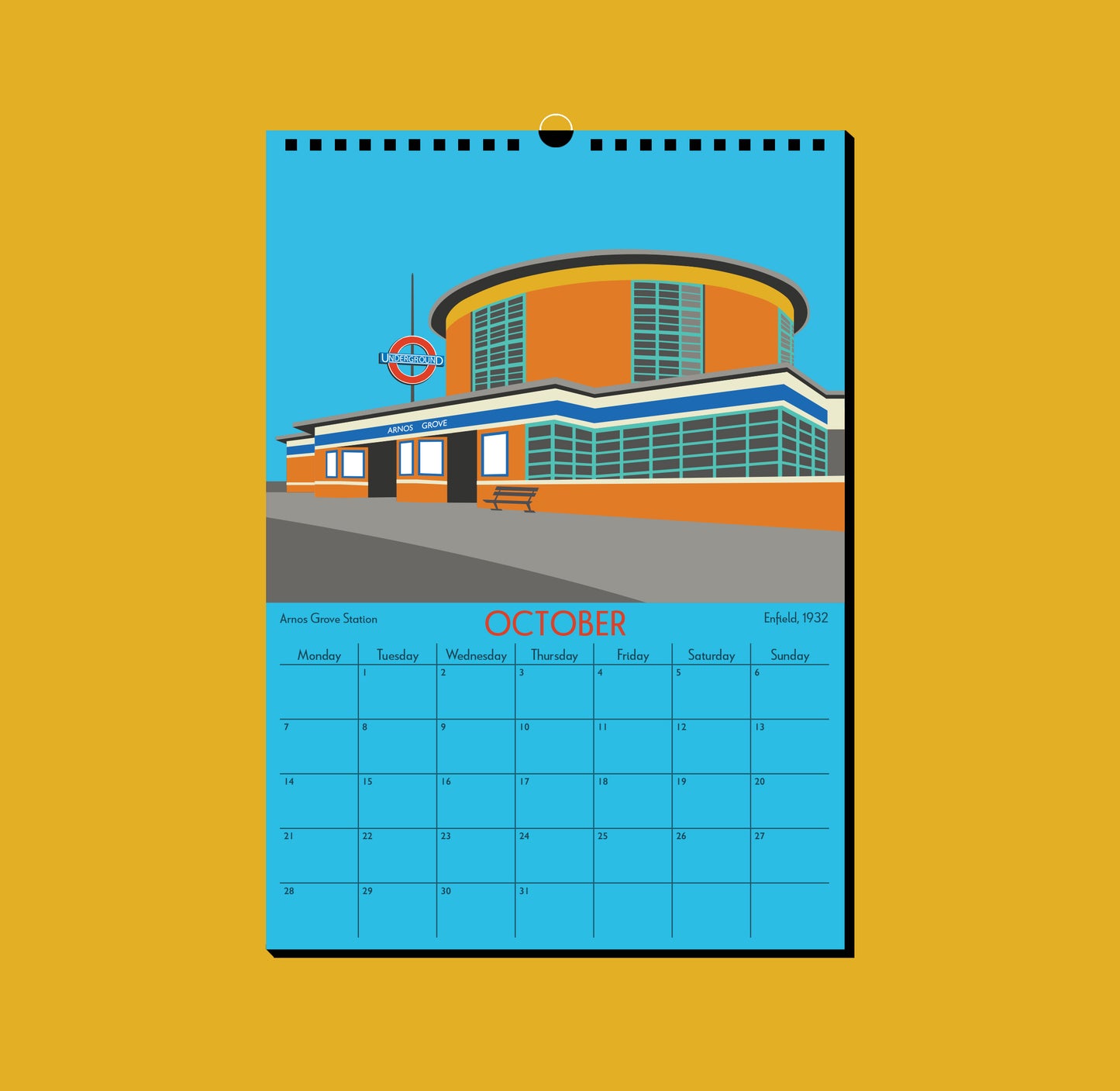 2024 Art Deco Calendar