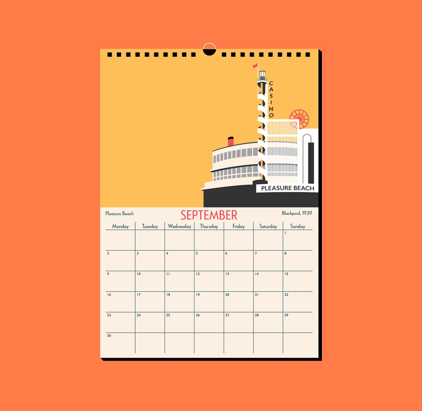 2024 Art Deco Calendar