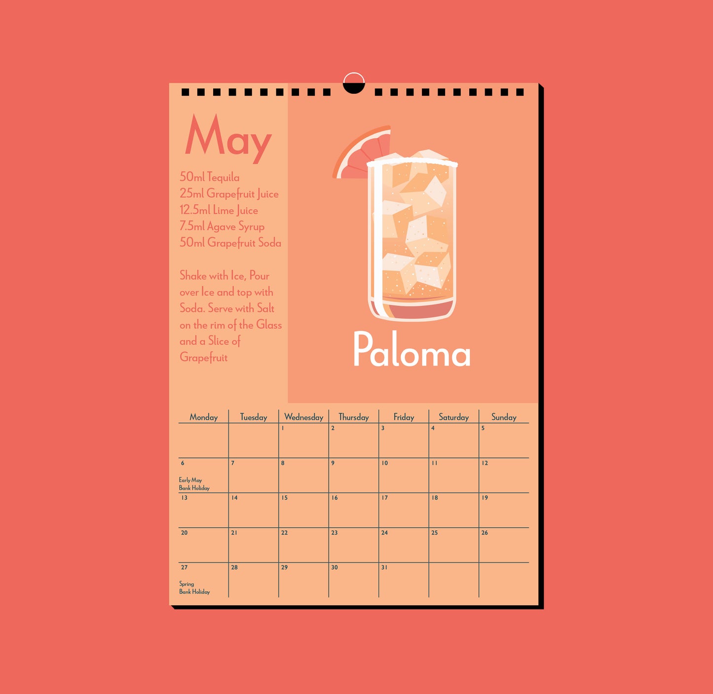 2024 Cocktail Calendar