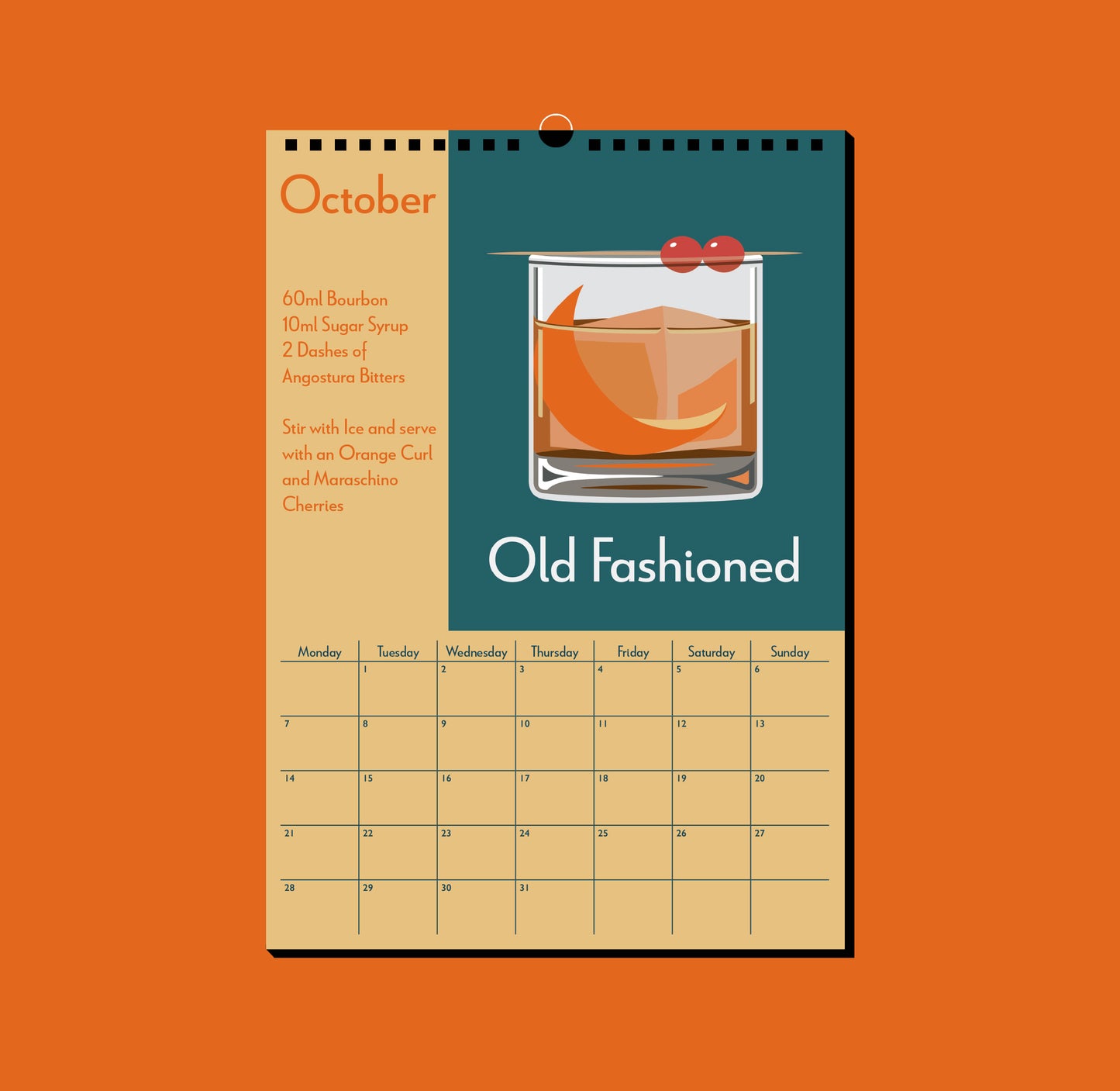 2024 Cocktail Calendar
