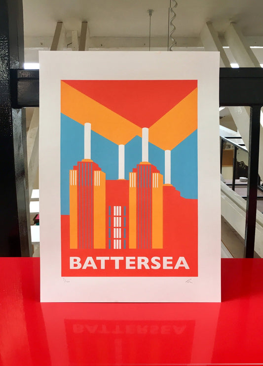 Battersea Power Station Limited Edition Screen Print