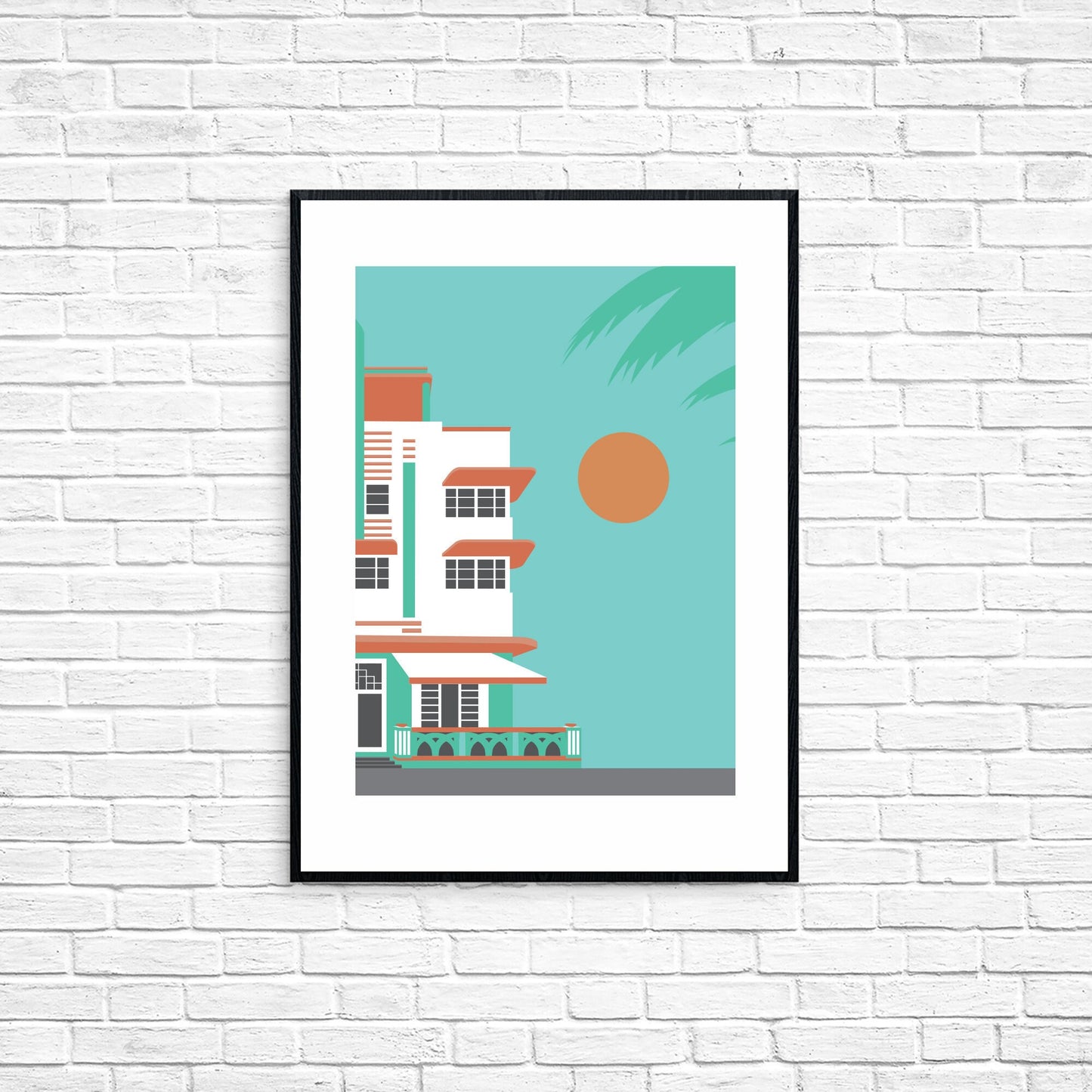 Miami Beach Print