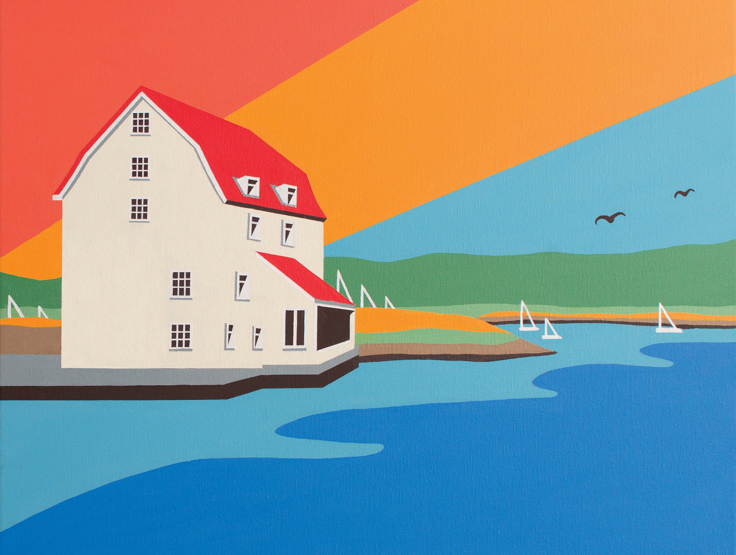 Woodbridge Tide Mill Print
