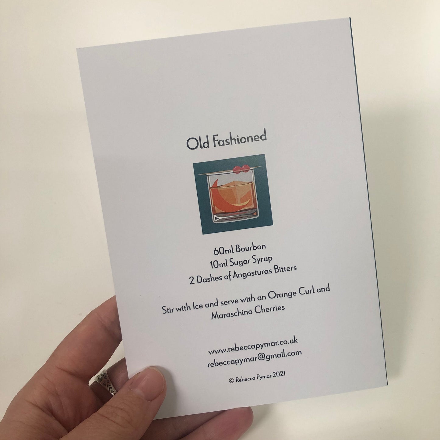 Old Fashioned Greetings card