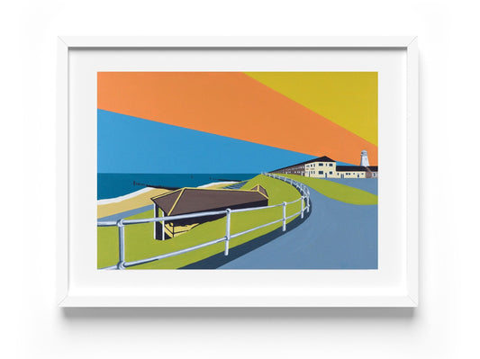 Lighthouse View - Southwold Print