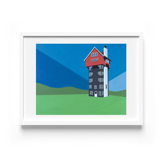 House in the Clouds Print