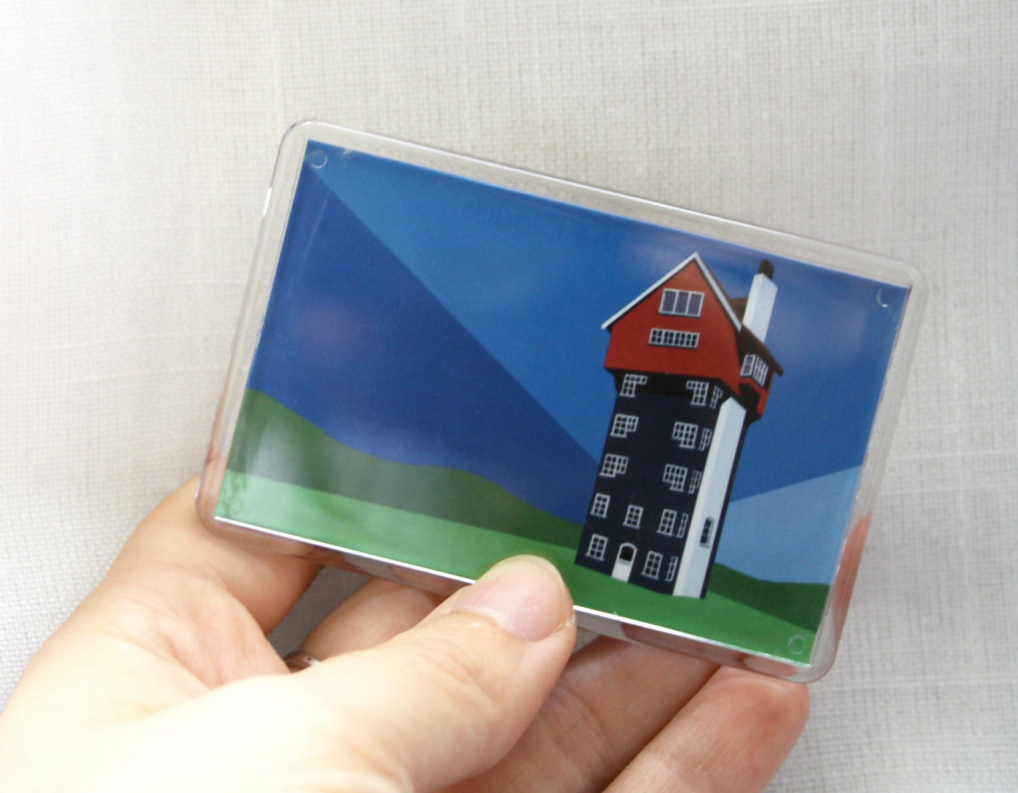 House in the Clouds Fridge Magnet