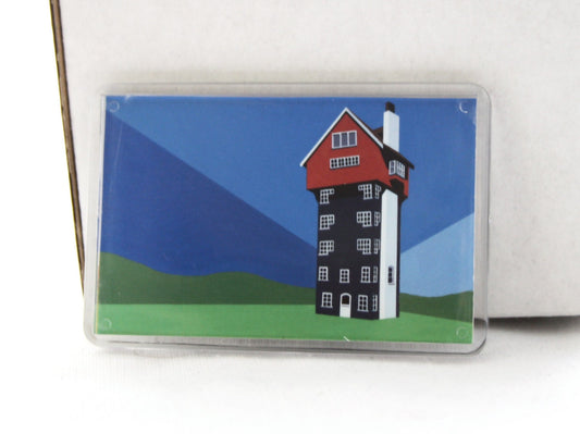 House in the Clouds Fridge Magnet
