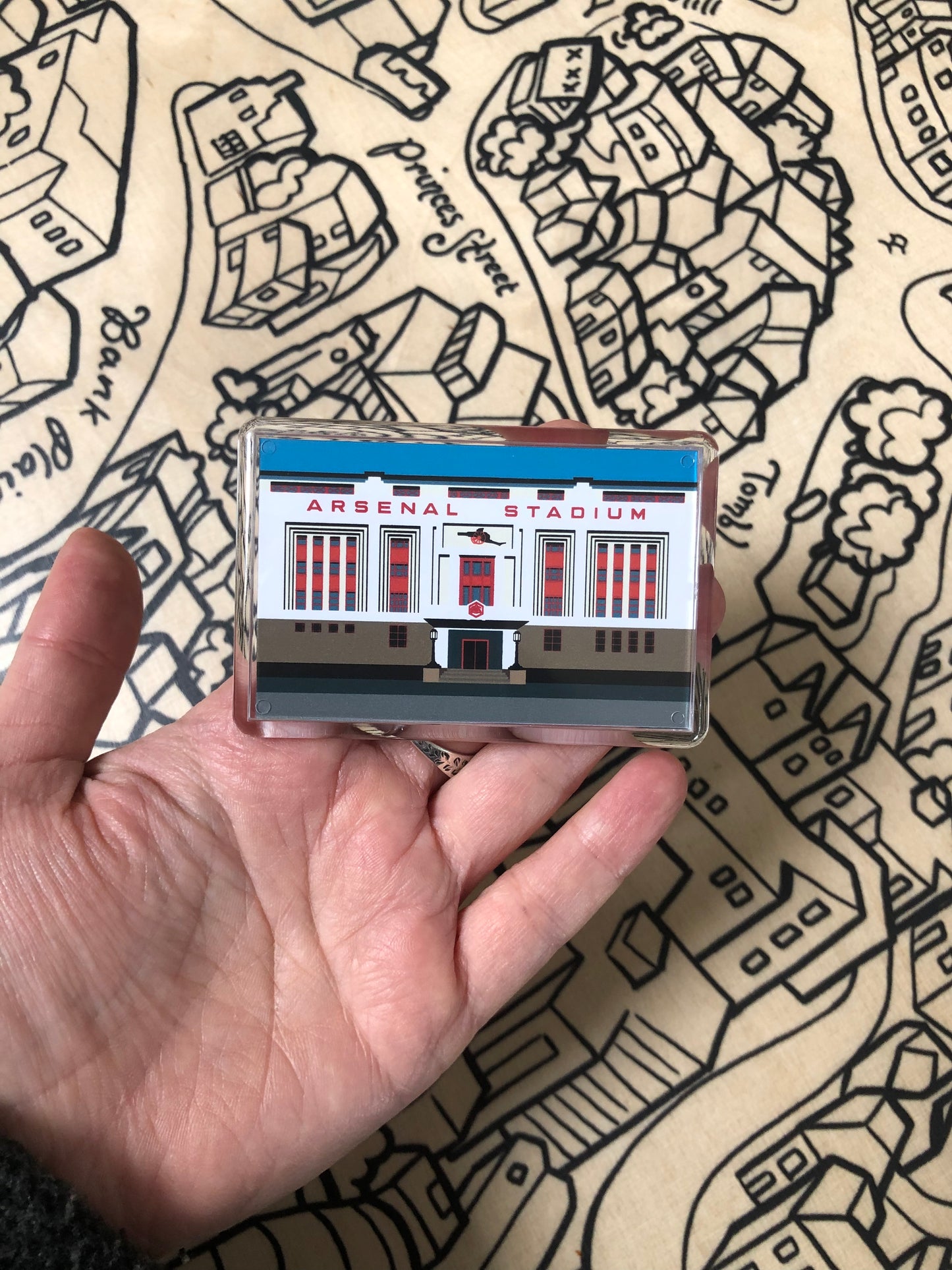 Highbury - Arsenal Stadium Fridge Magnet