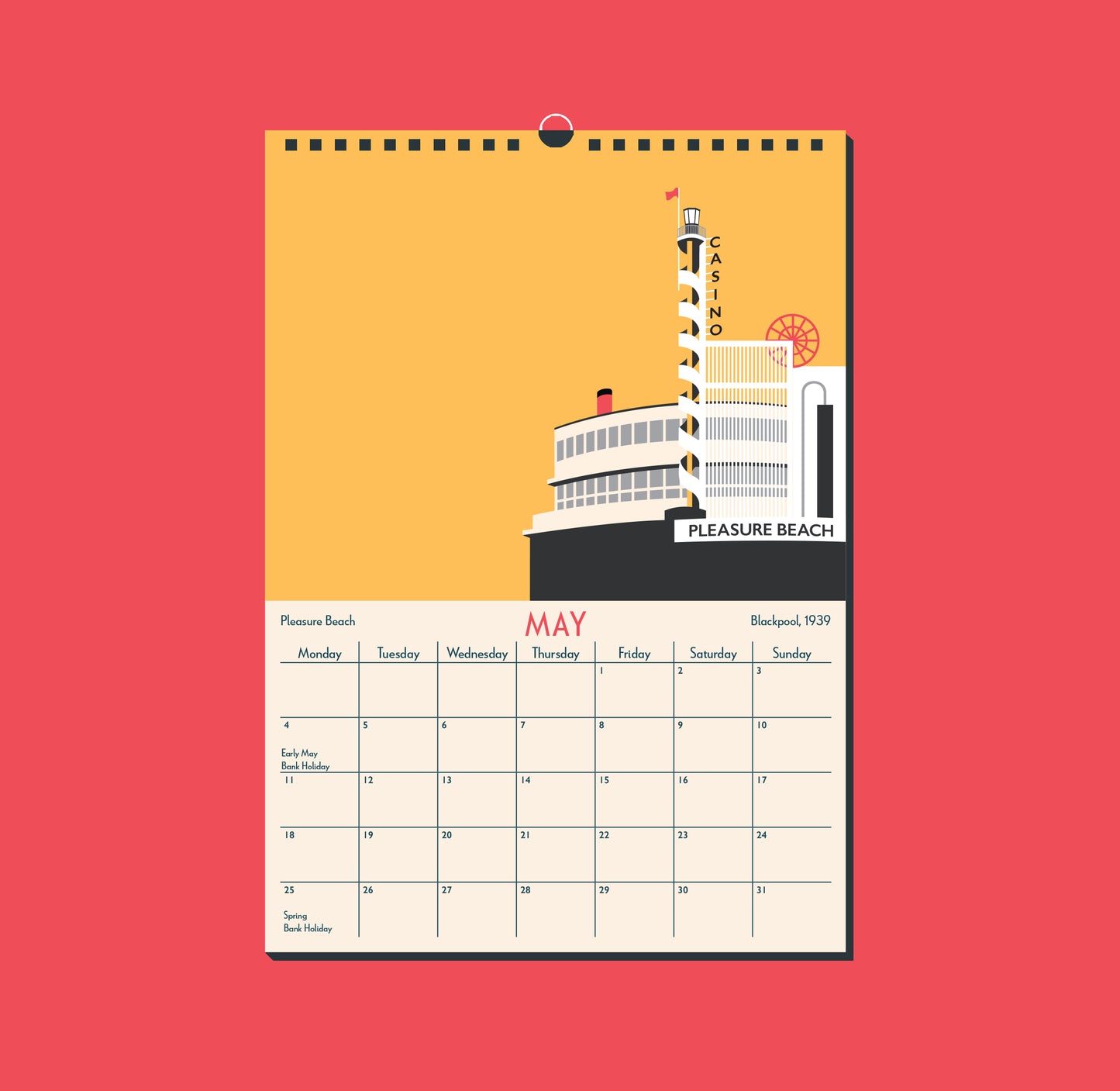 2026 Art Deco Calendar