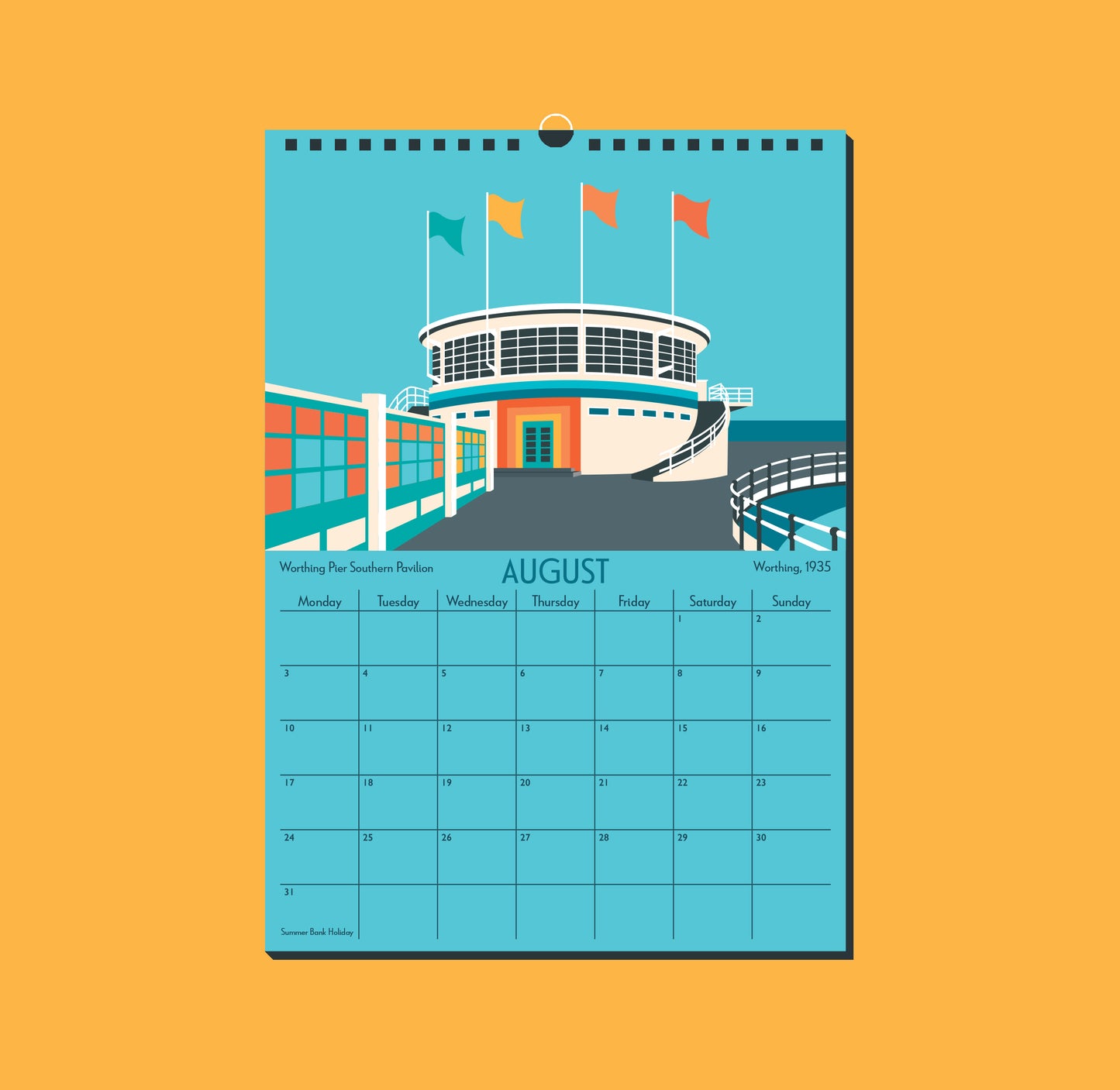 2026 Art Deco Calendar