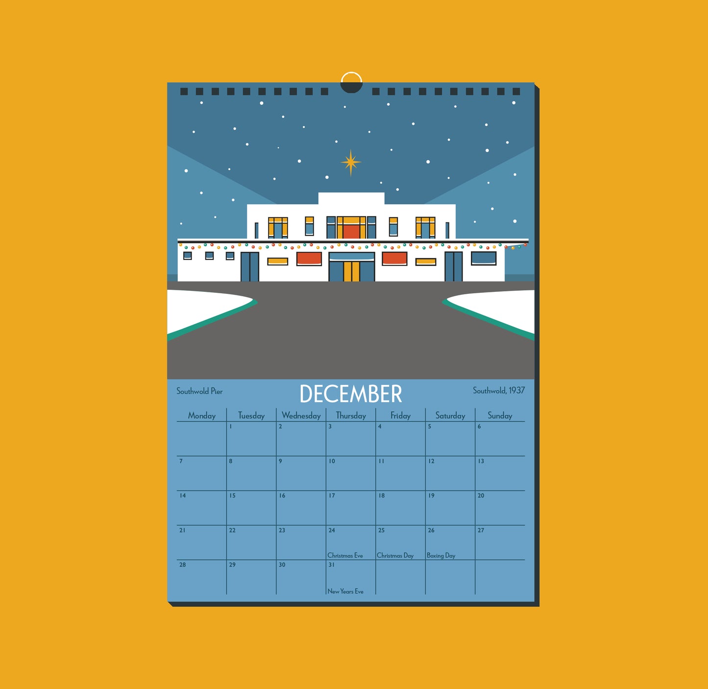 2026 Art Deco Calendar