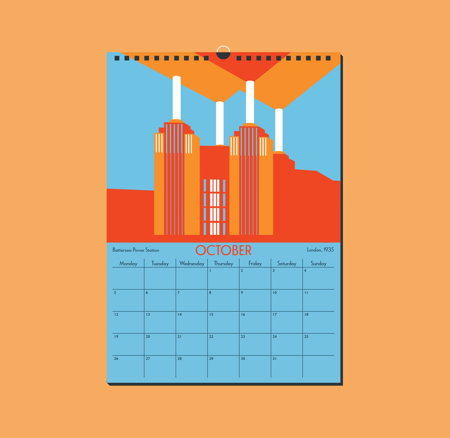 2026 Art Deco Calendar