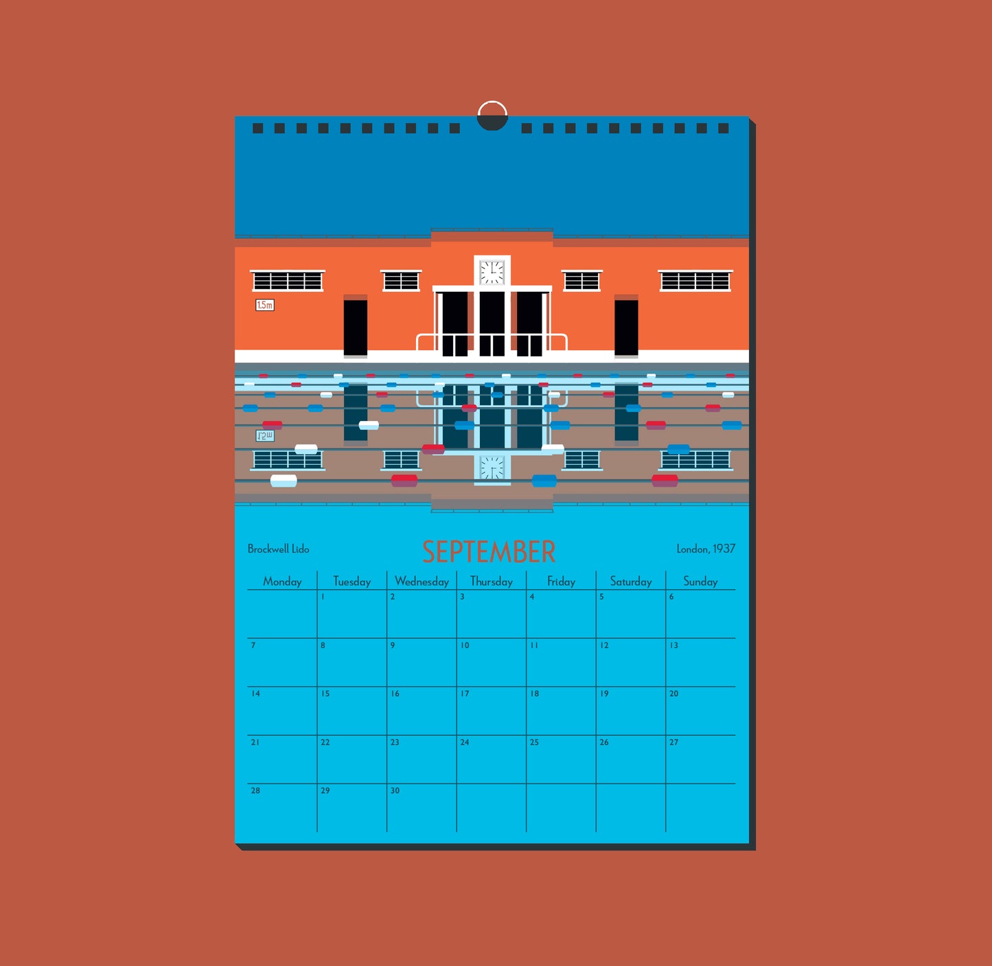 2026 Art Deco Calendar