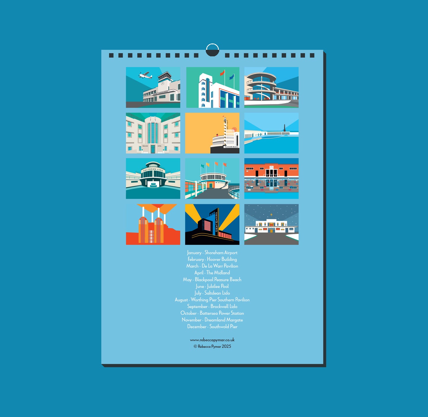 2026 Art Deco Calendar