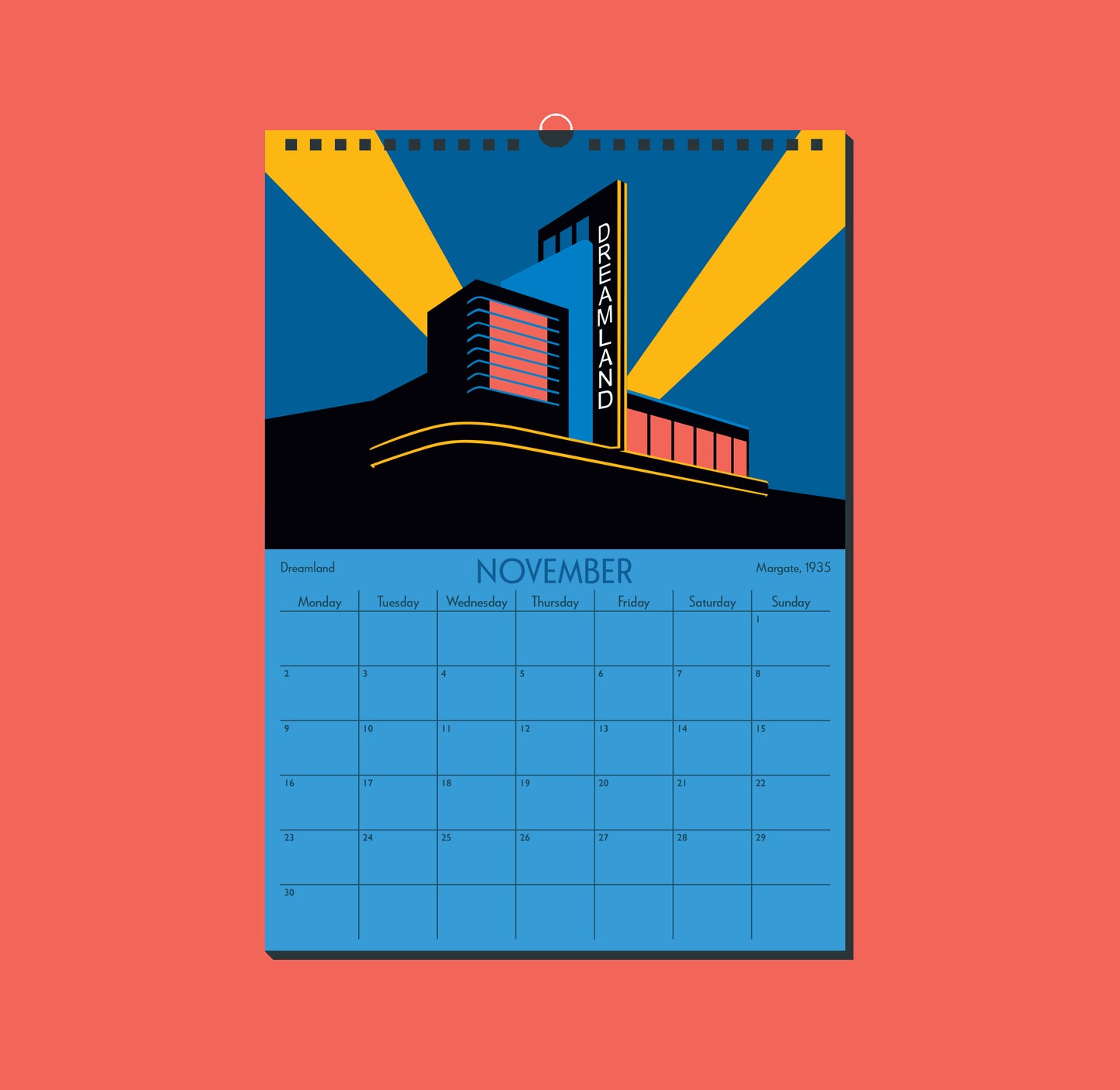 2026 Art Deco Calendar