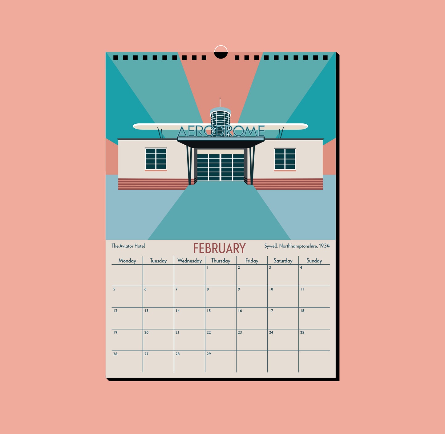 2024 Art Deco Calendar