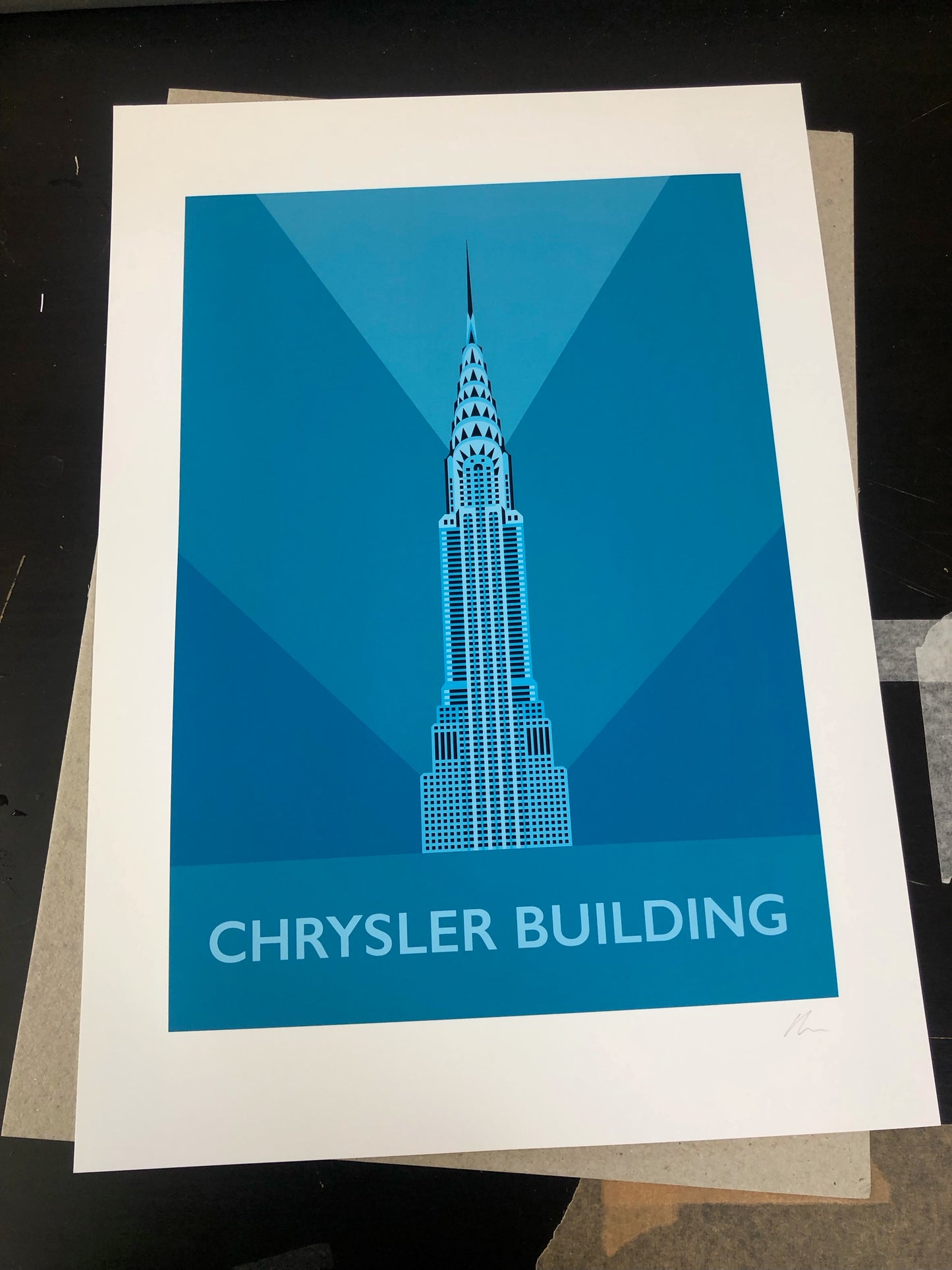 Chrysler Building Poster Print