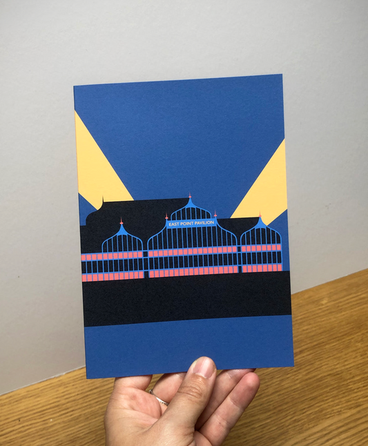 East Point Pavilion Greetings Card