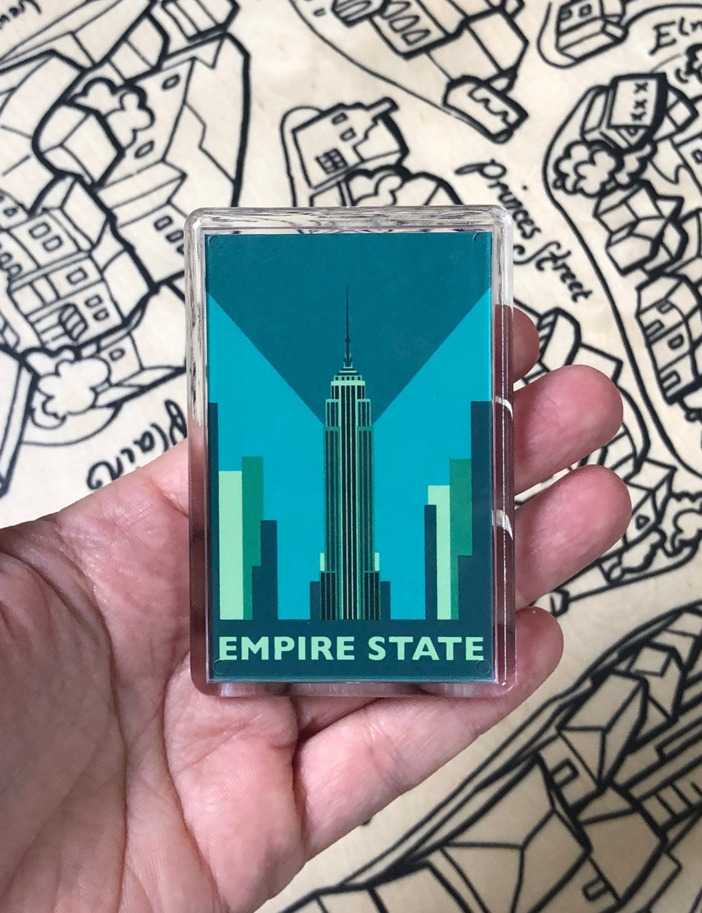 Empire State Building Fridge Magnet