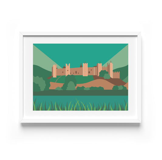Framlingham Castle Print