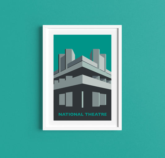 National Theatre II Print