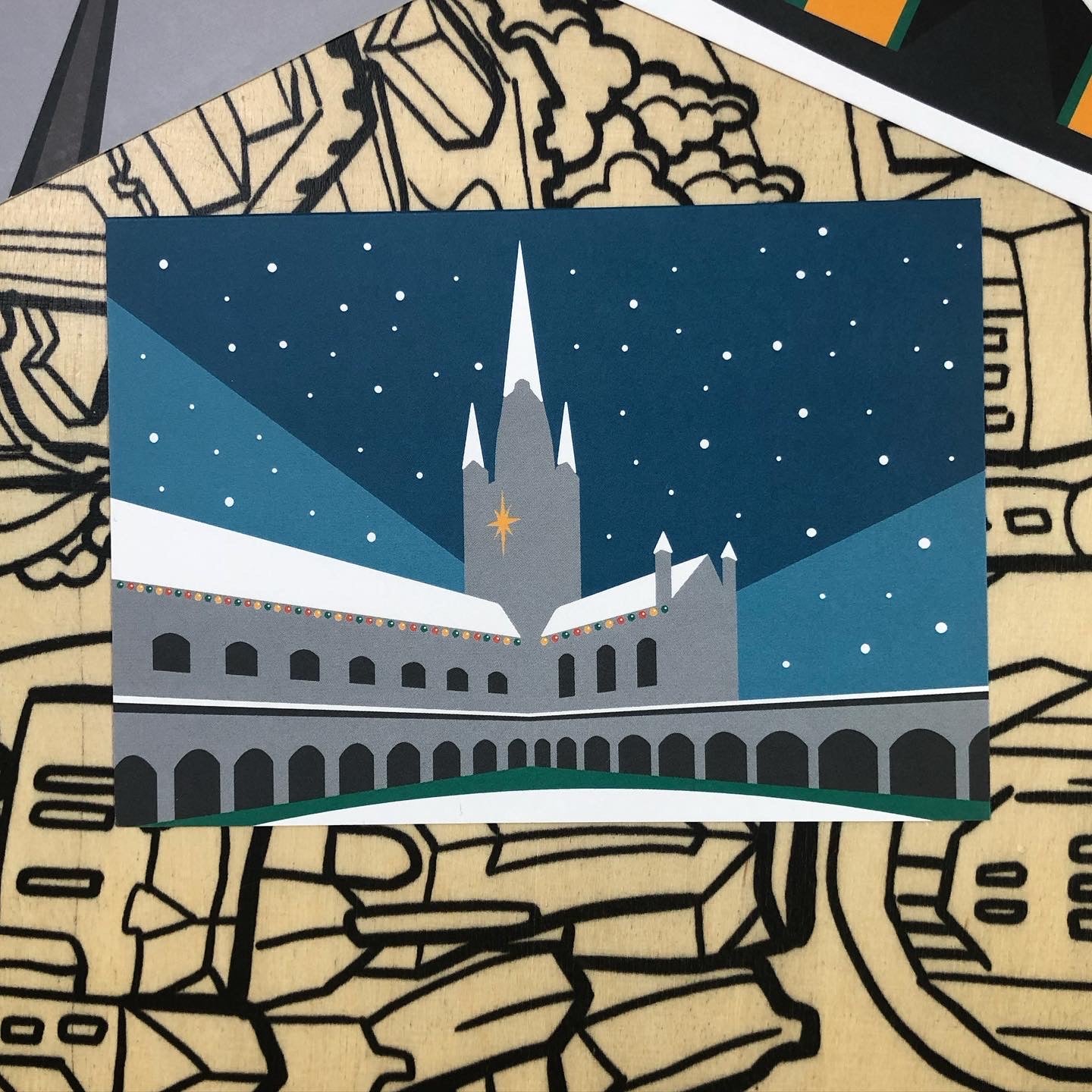 Norwich Cathedral Christmas Card