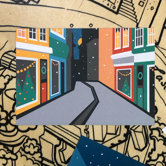 Norwich Lanes Christmas Card