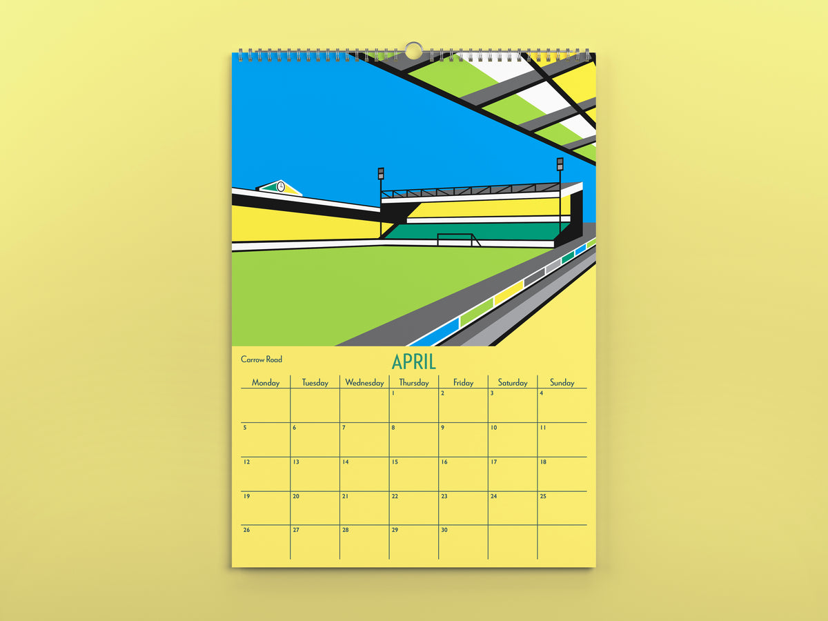 2027 Norwich Calendar