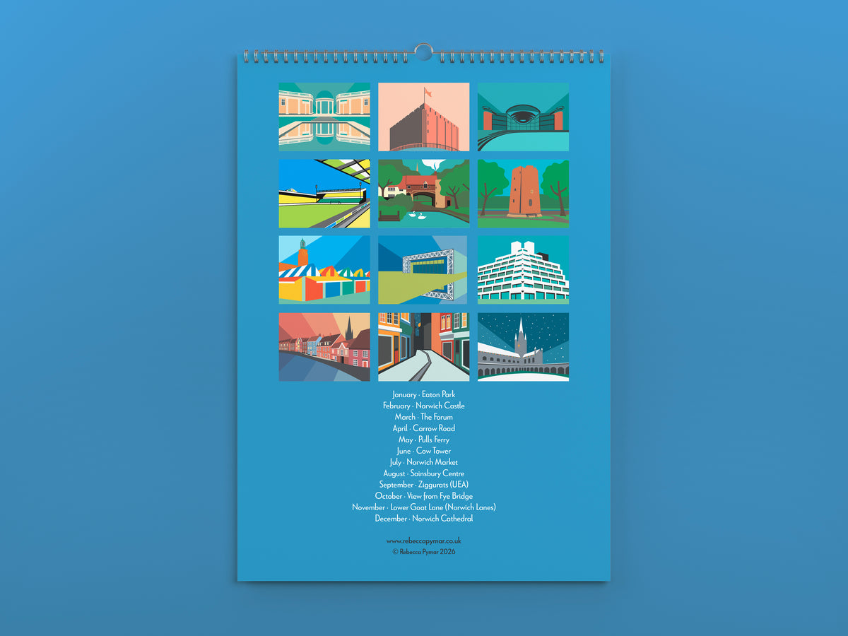 2027 Norwich Calendar
