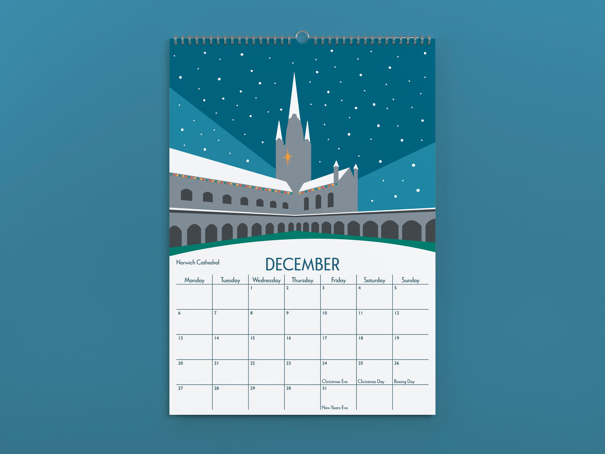 2027 Norwich Calendar
