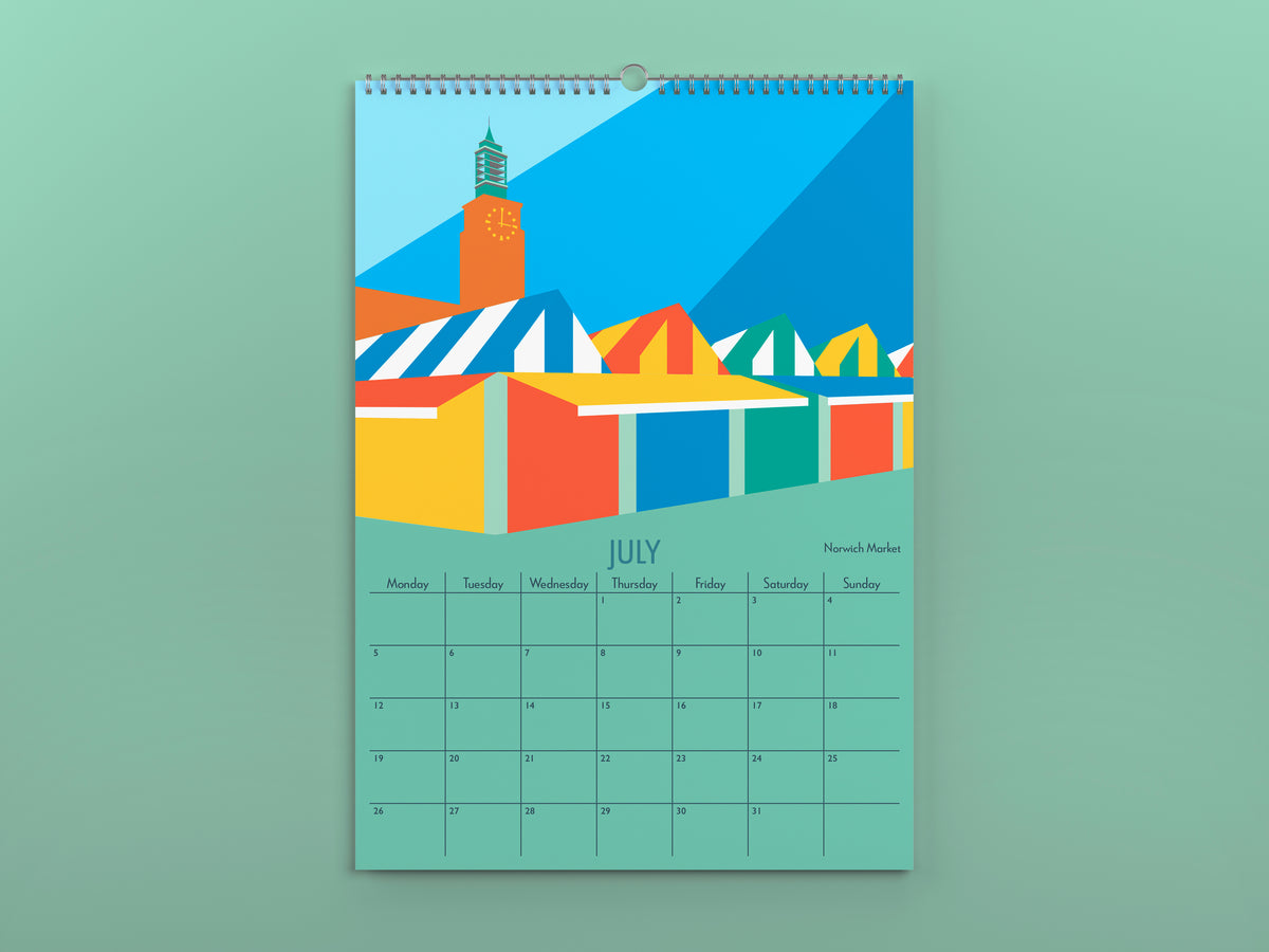 2027 Norwich Calendar