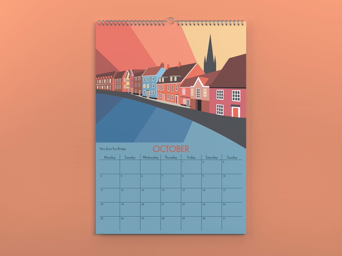 2027 Norwich Calendar