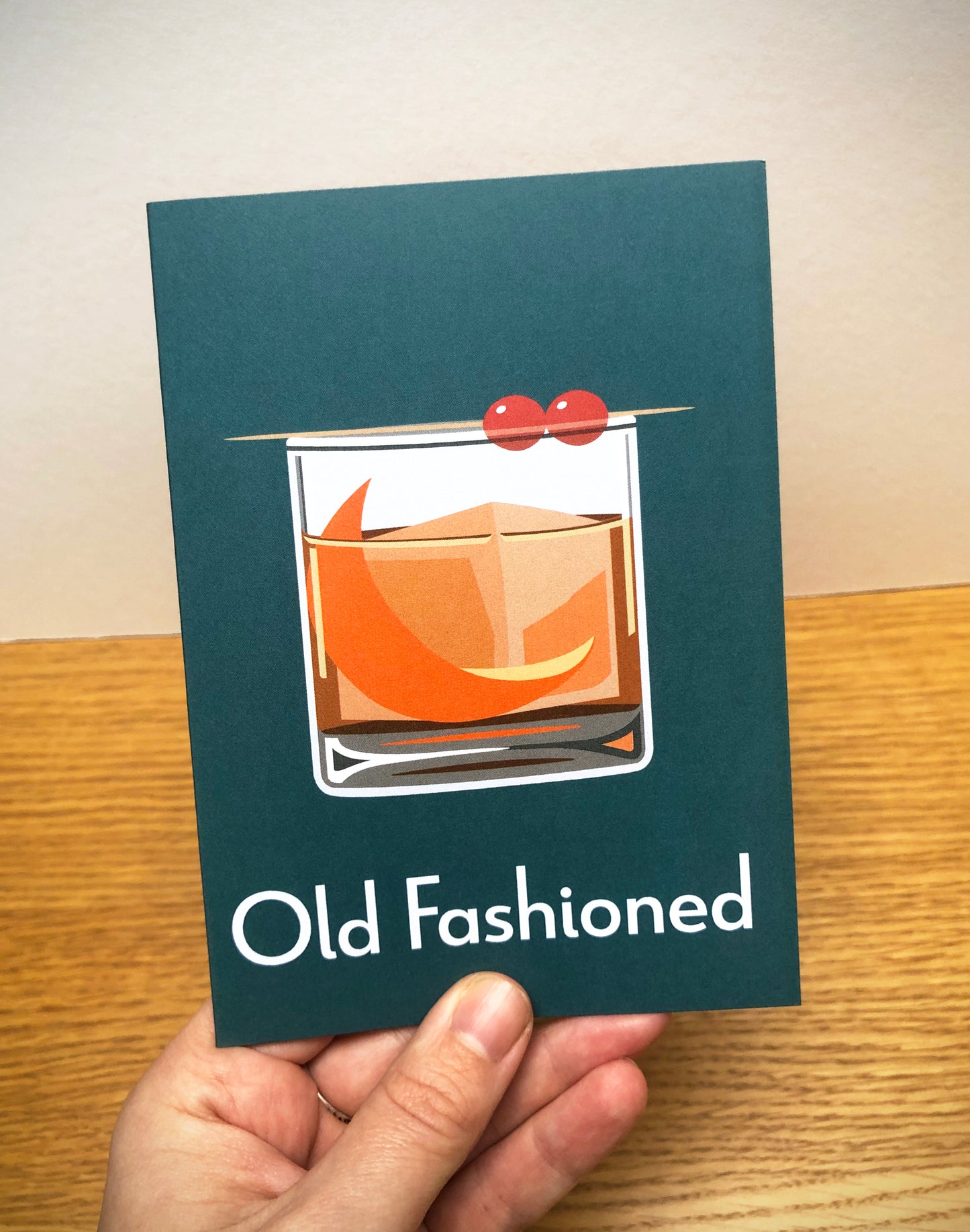 Old Fashioned Greetings card