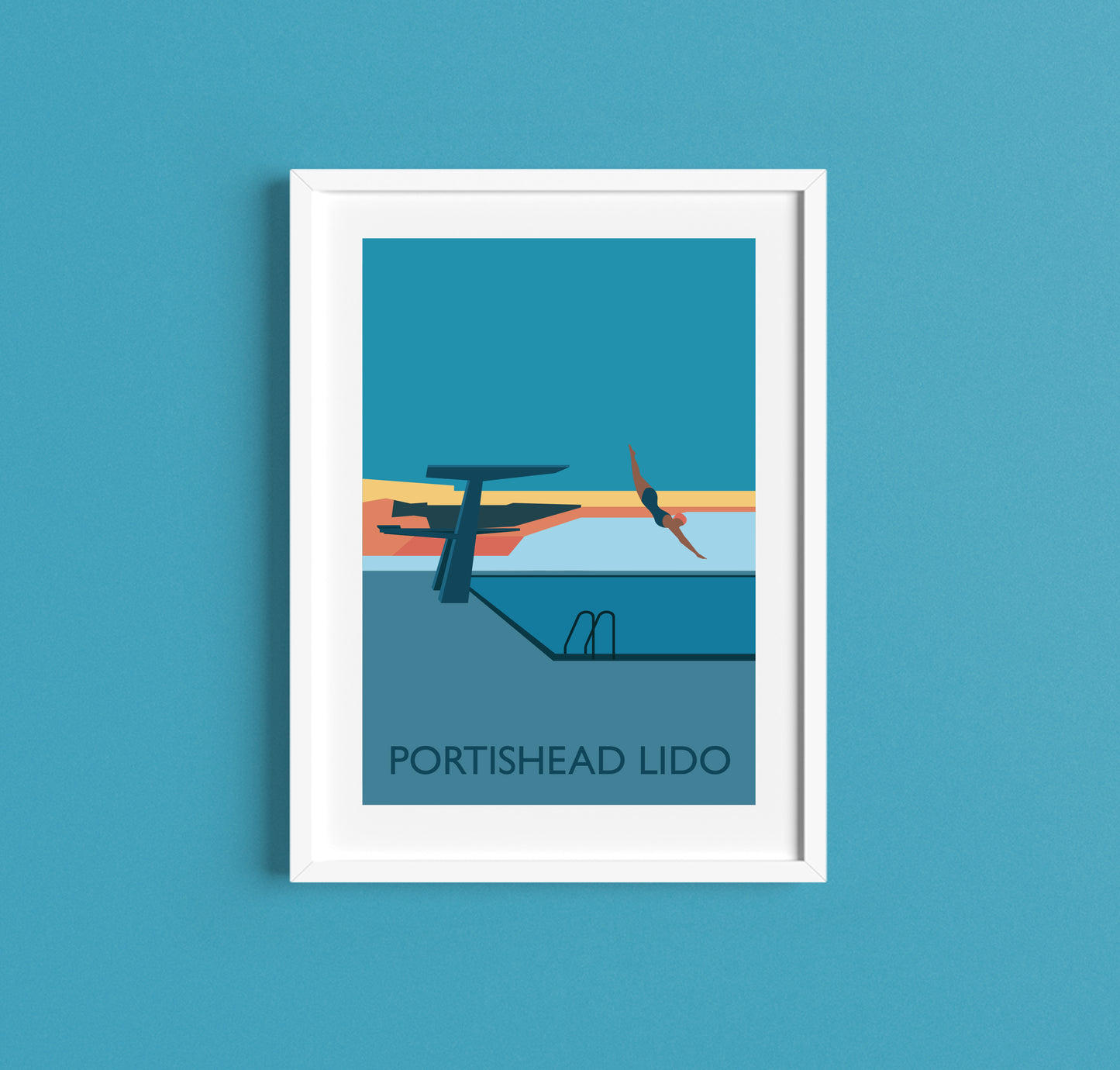 Portishead Lido Print