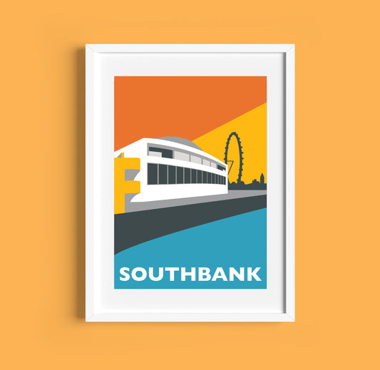 London Southbank Fridge Magnet
