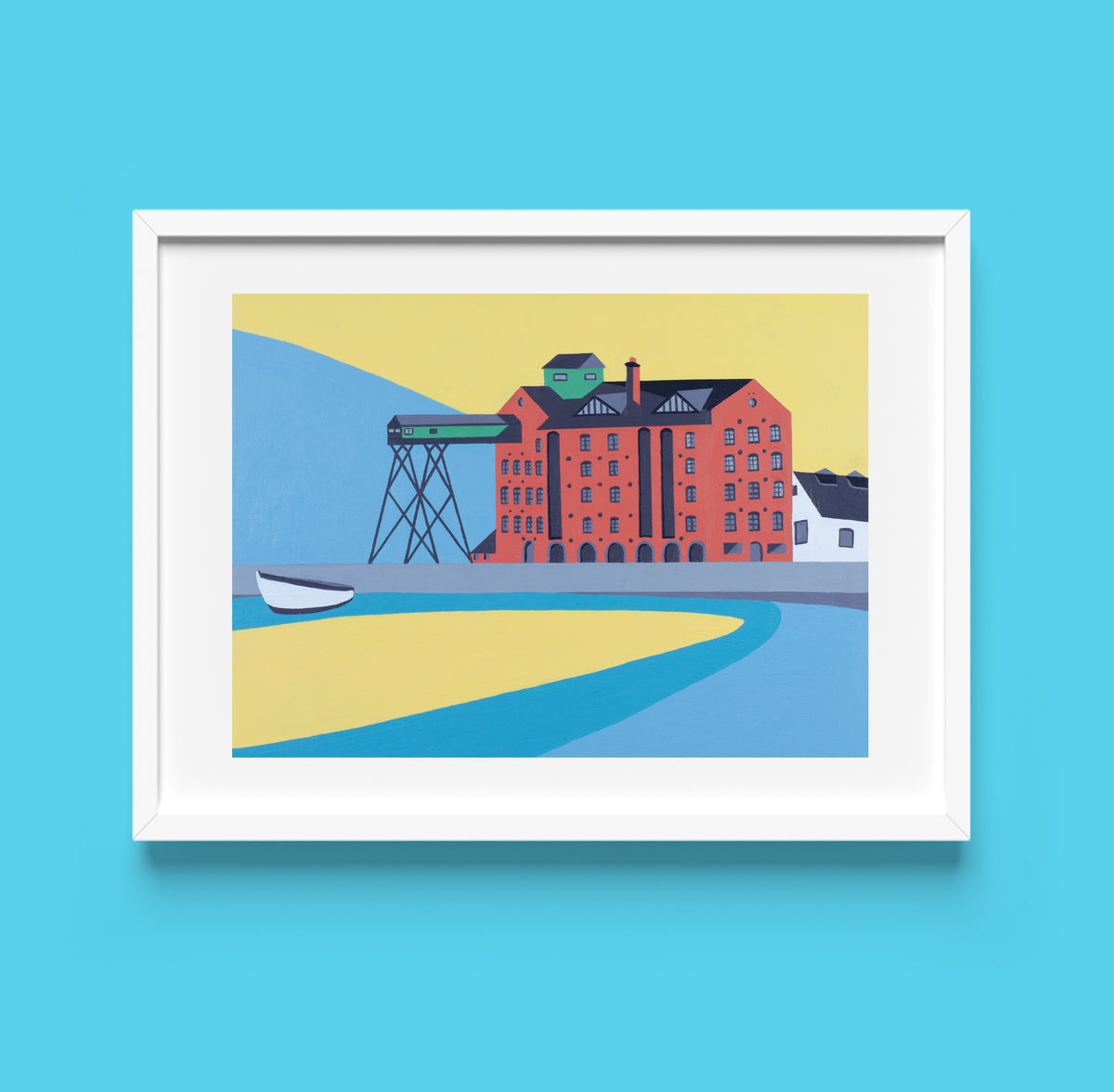 Wells Granary Print