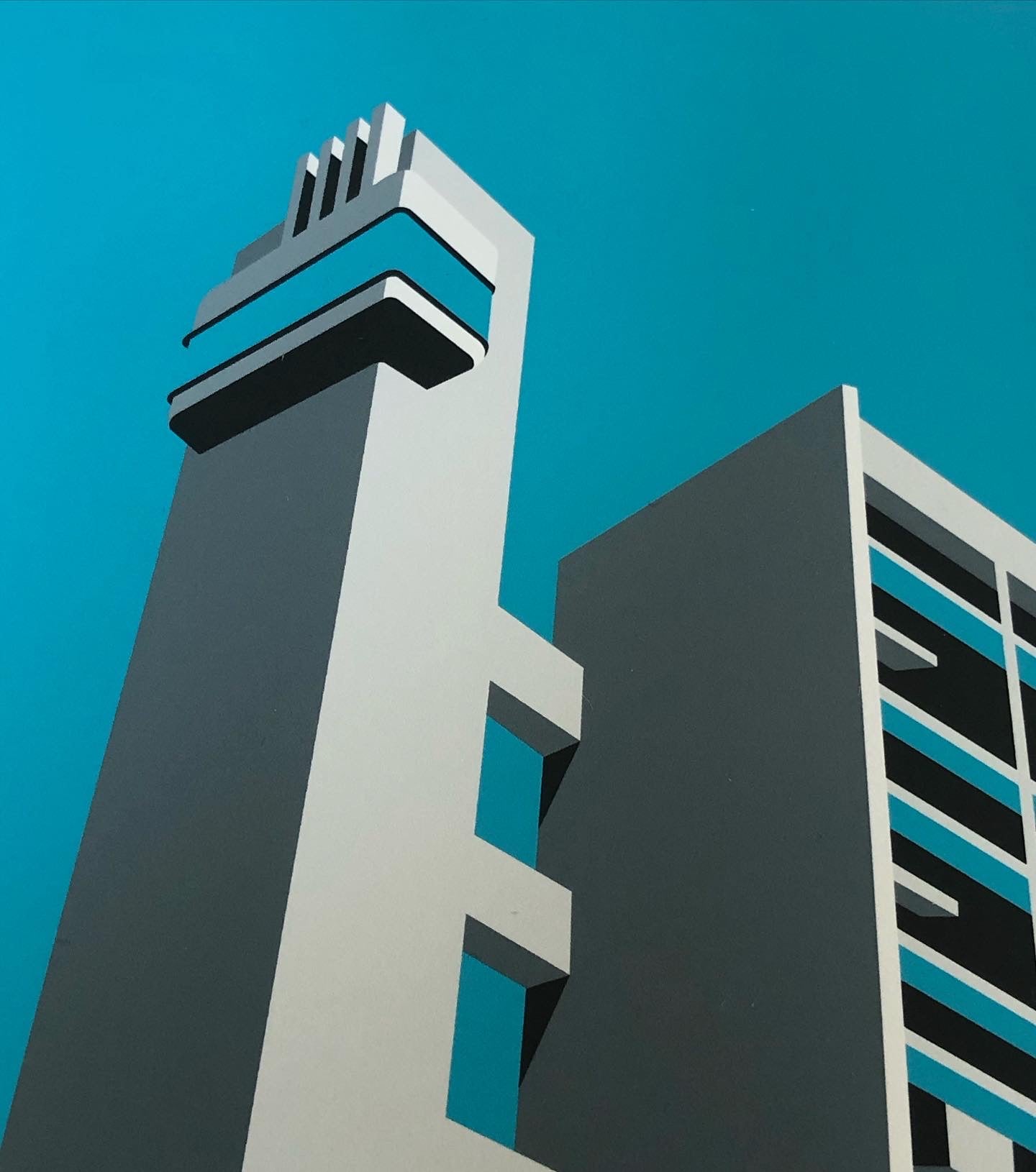 Trellick Tower Print