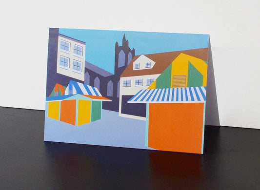 Norwich Market Greetings Card