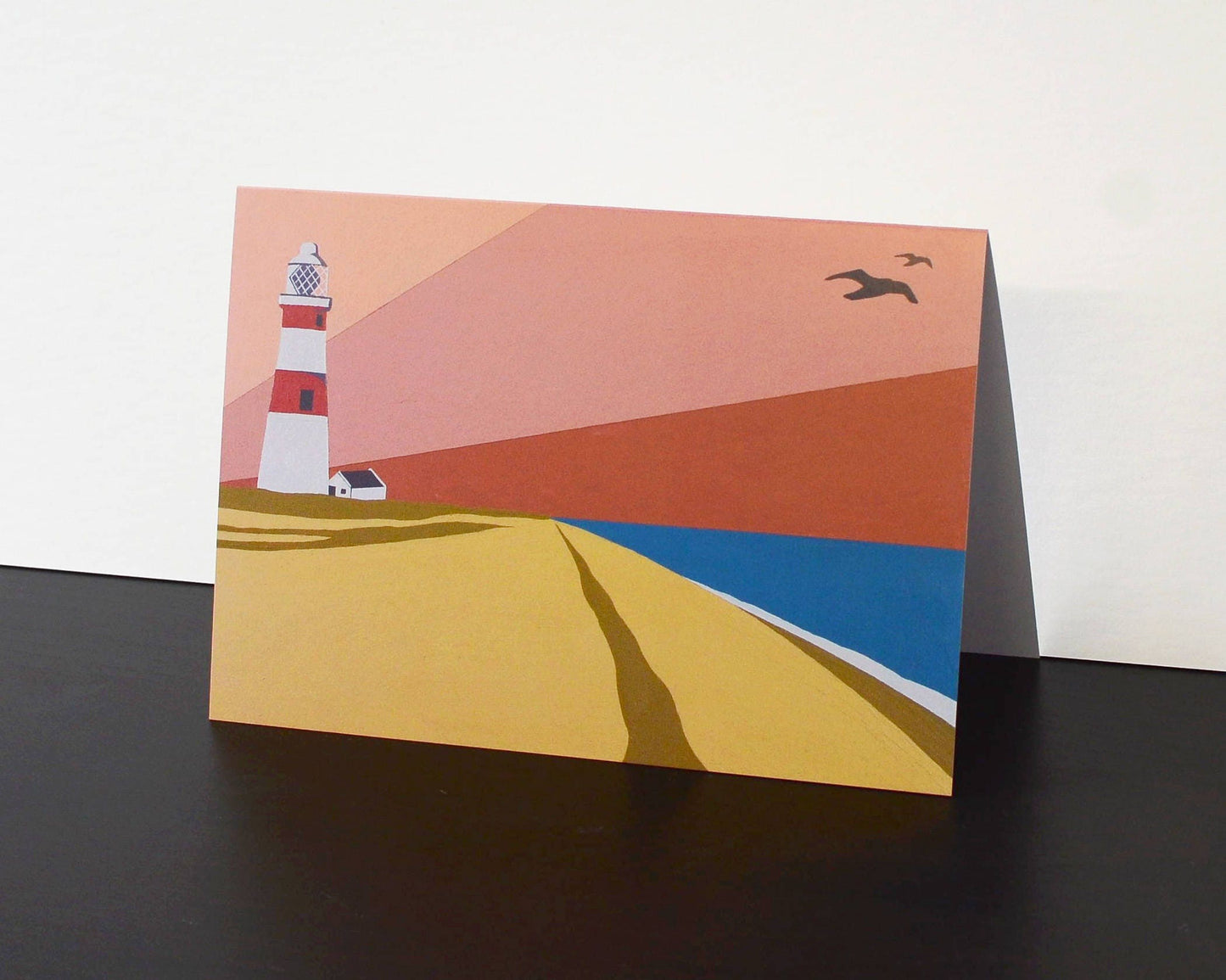 Orford Ness Lighthouse Greetings Card