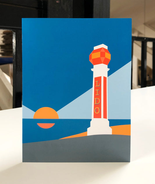 Margate Lido Greetings Card