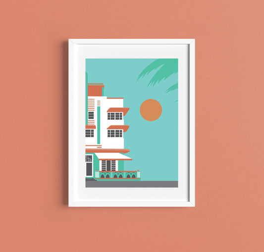 Miami Beach Print