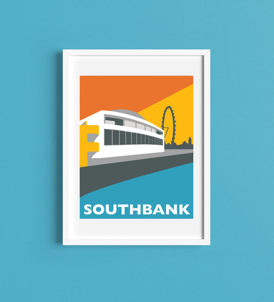 London Southbank Fridge Magnet