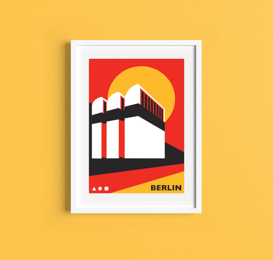 Berlin Travel Poster Print