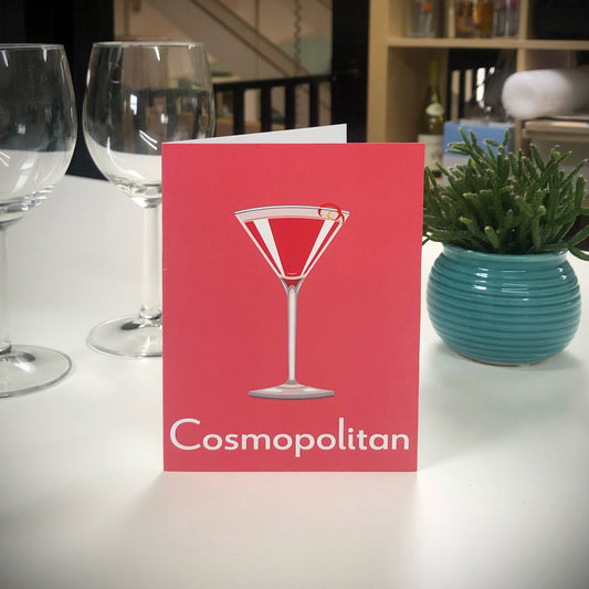 Cosmopolitan Greetings Card