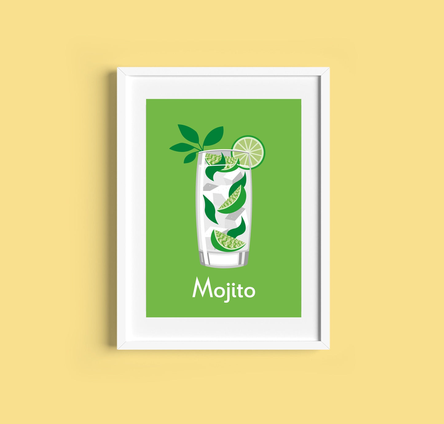 Mojito Cocktail Print