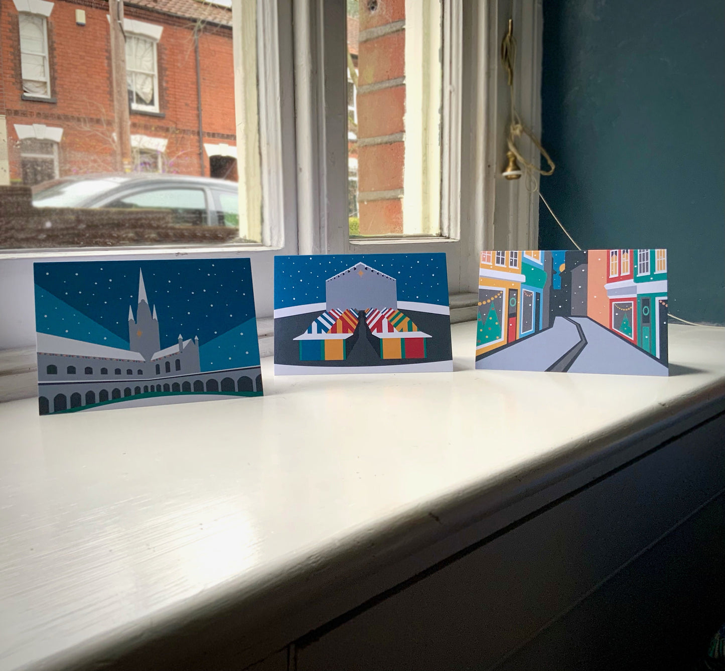 NORWICH THEMED CHRISTMAS Cards