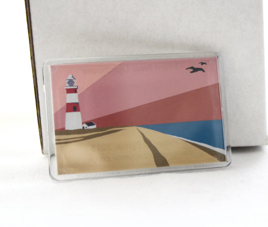 Lighthouse themed Fridge magnet 'Orford Ness Lighthouse' by Rebecca Pymar